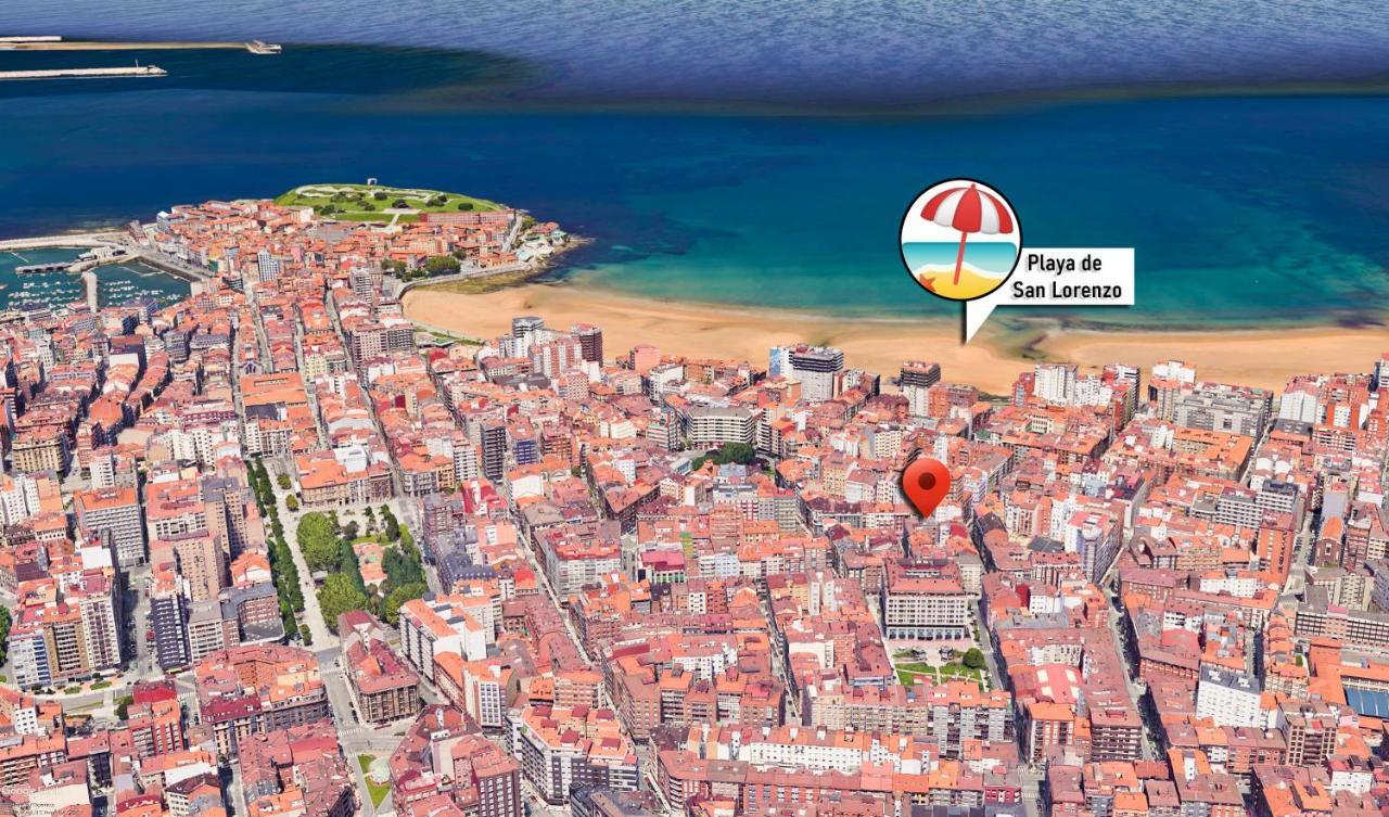 Apartamentos La Gringa Centro Gijon I Nueva Construccion Con Posibilidad De Parking Exteriér fotografie